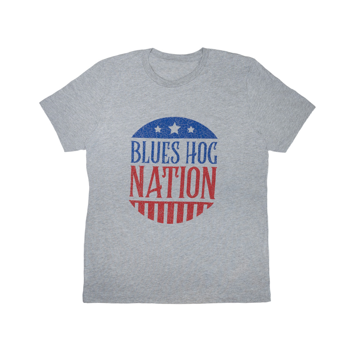 blues-hog-nation-t-shirt-athletic-heather-grau-gr-e-s-baumwolle image 1