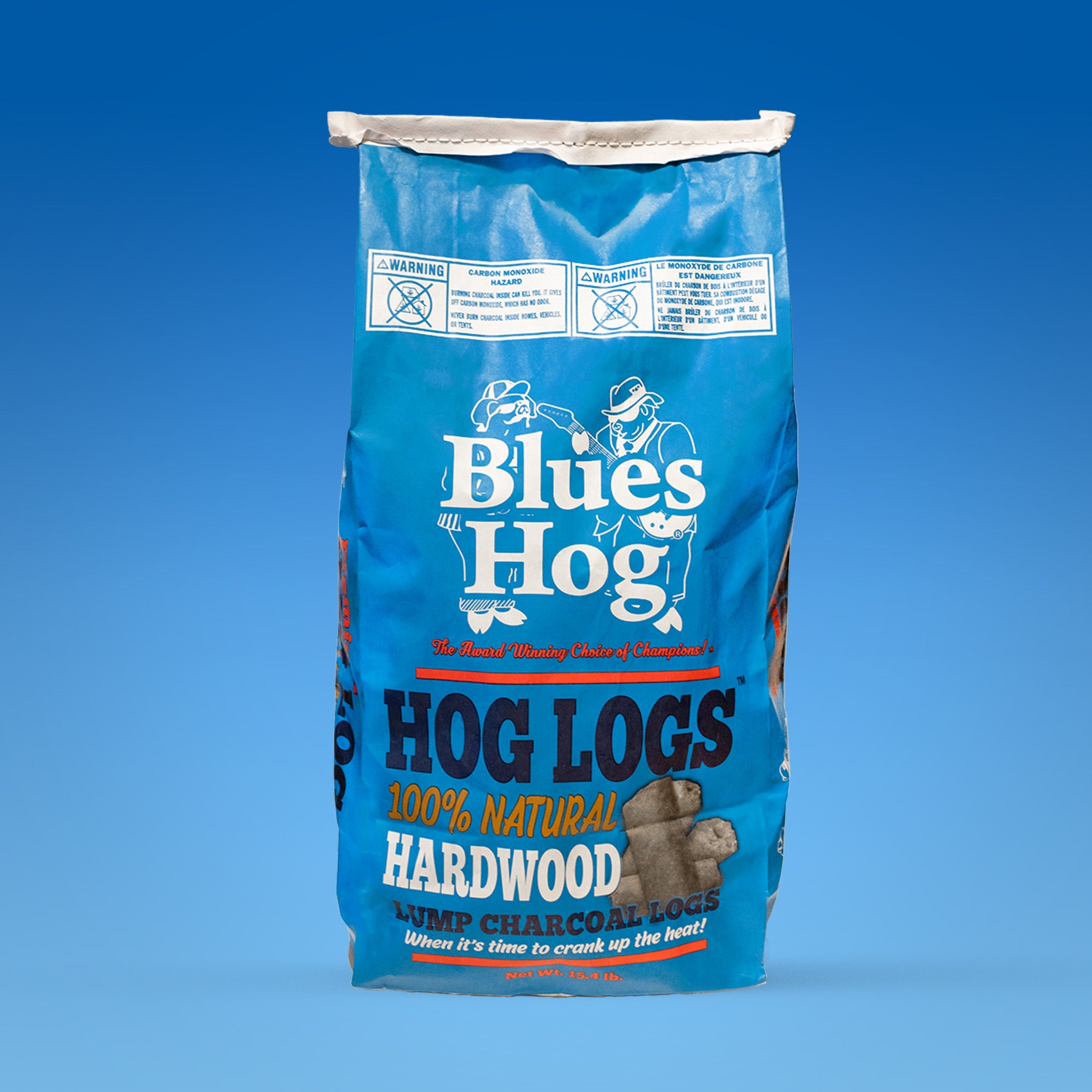 blues-hog-hog-logs-grillholzkohle-15-4-lb-hartholz image 1