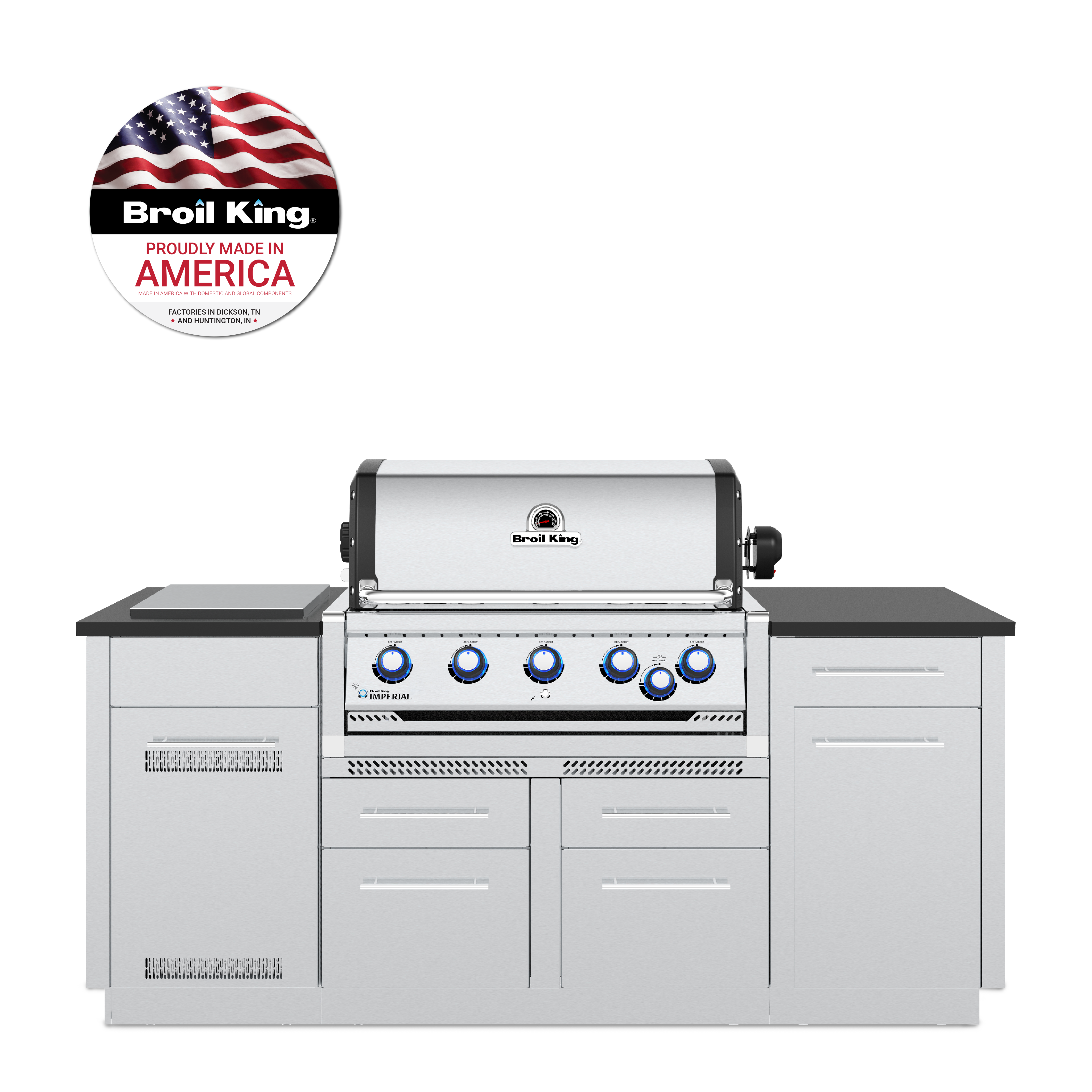 broil-king-imperial-s-590i-island-grill-einbaugrill-propan image 1