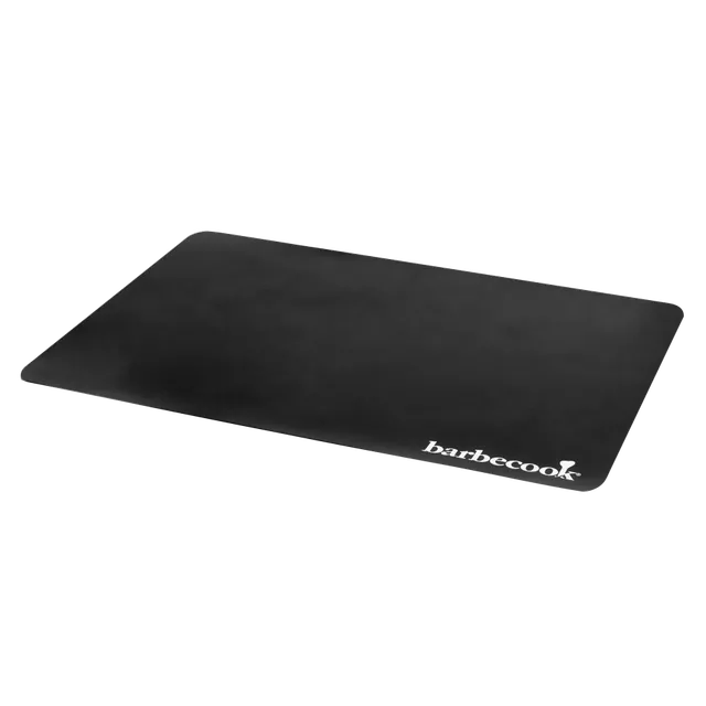 barbecook-buddy-bodenmatte-schwarz-kunststoff-grillmatte image 1