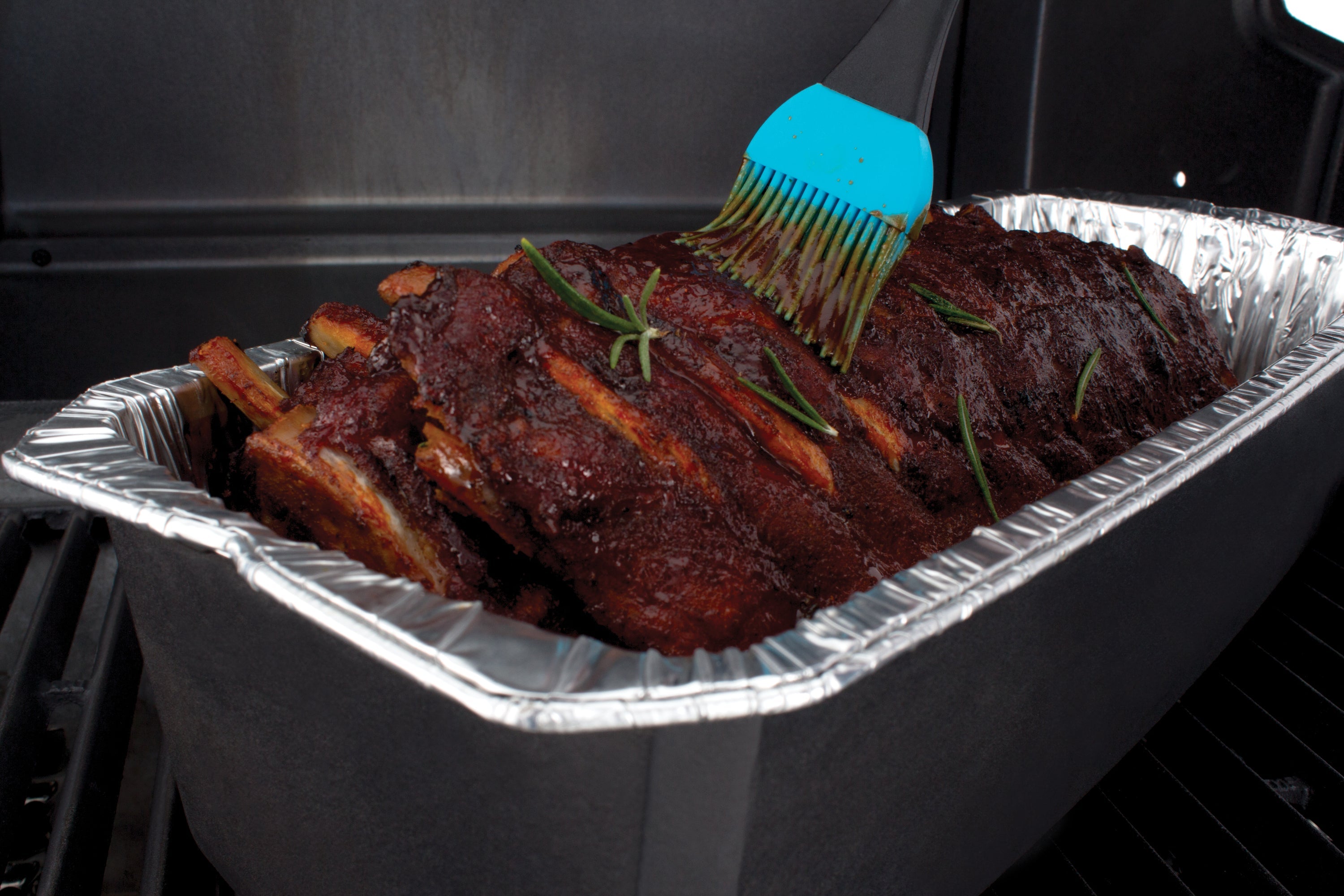 broil-king-grill-accessories-foil-rib-roaster-grillschale-2er-pack image 3