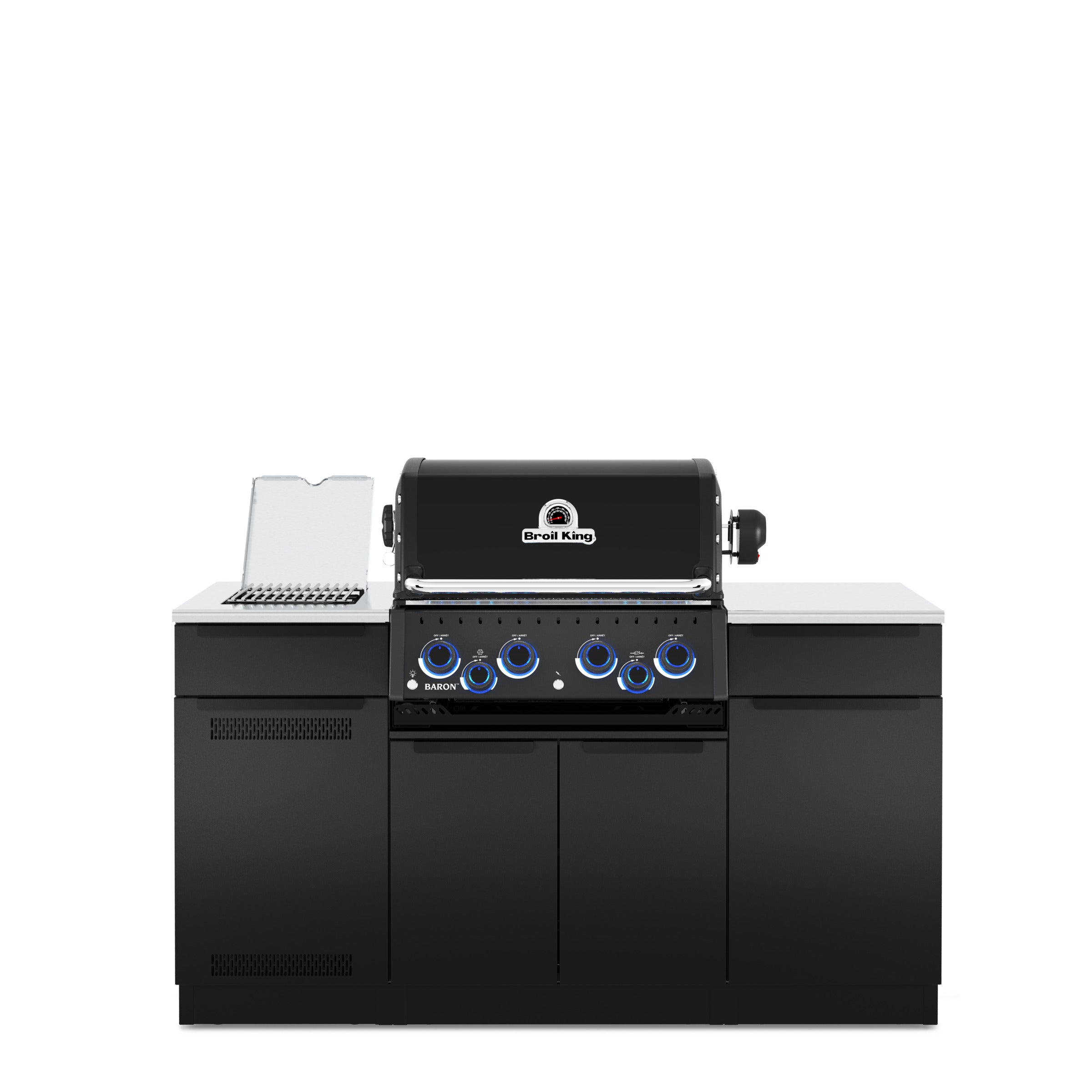 broil-king-baron-490i-grillinsel-propan-infrarot-drehspie image 1