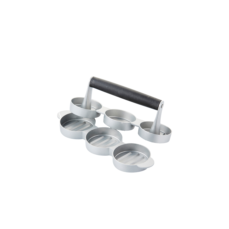 barbecook-buddy-mini-hamburgerpresse-3-burger-grillzubeh-r image 2