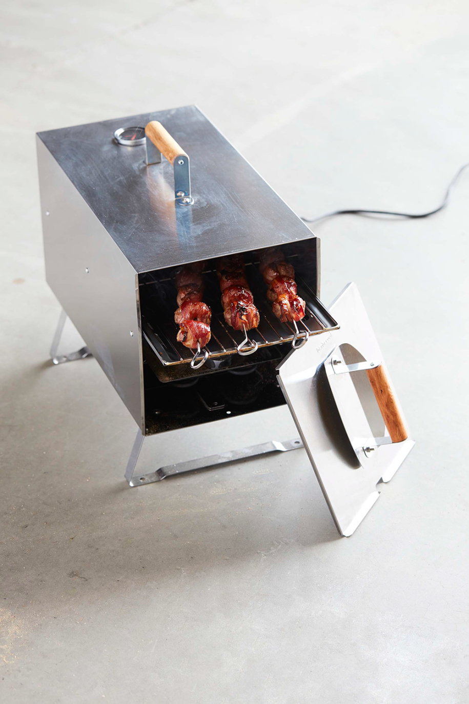 barbecook-otto-2-0-elektrogrill-tischgrill-mit-r-ucherbox image 6