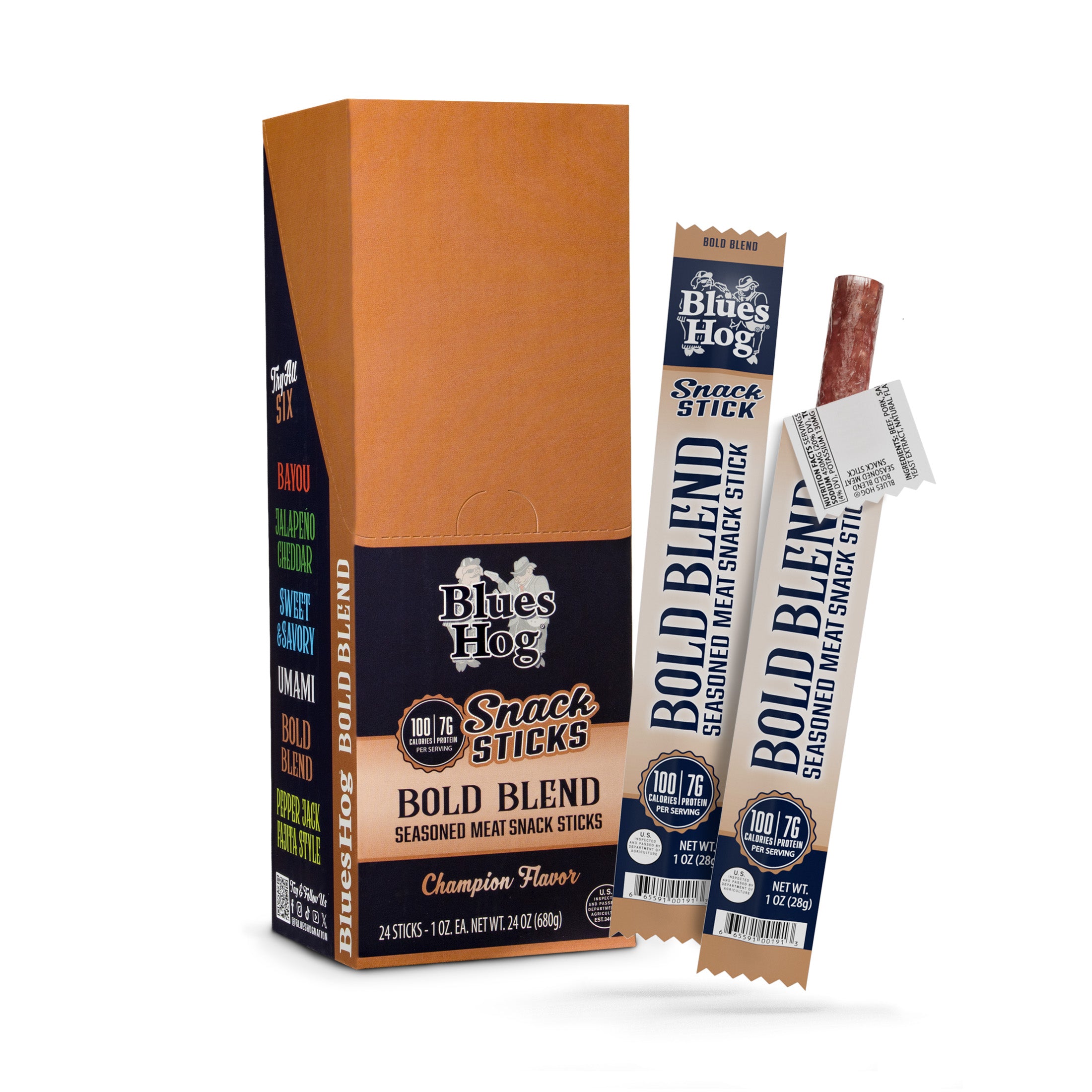 blues-hog-meat-bold-blend-snack-sticks-fleisch-snack-8er-pack image 7