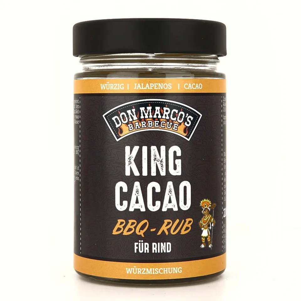 don-marco-s-king-cacao-rub-bbq-gew-rz-210g-glas-kakao image 1