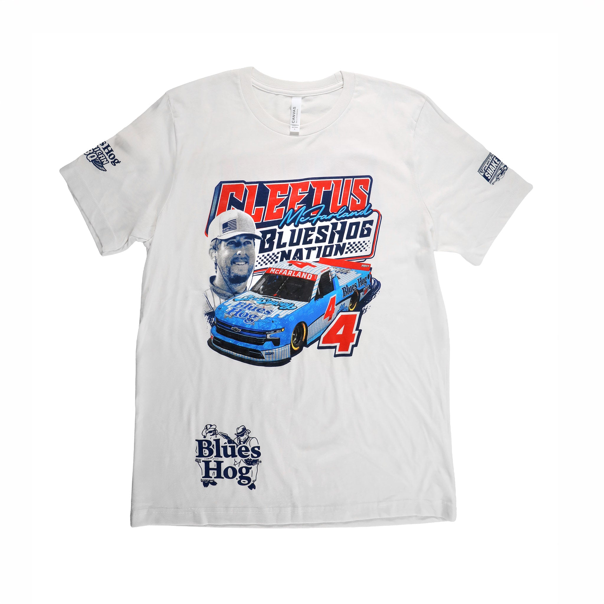 blues-hog-cleetus-shake-bake-t-shirt-vintage-white-l image 1