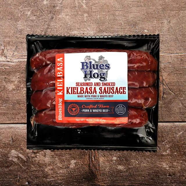 blues-hog-kielbasa-smoked-sausage-1-lb-4-links image 1