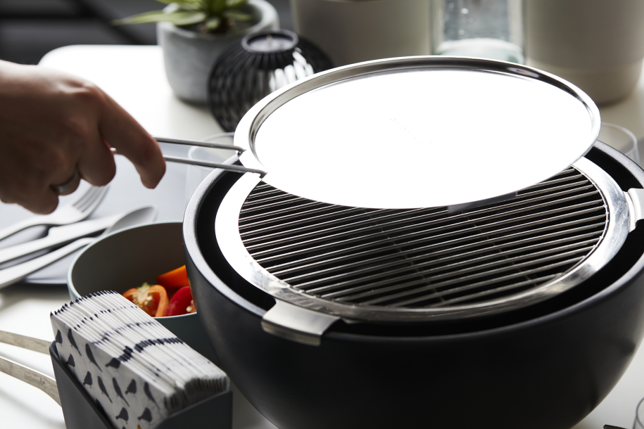 barbecook-joya-tischgrill-holzkohle-schwarz-kompakt-balkon image 6