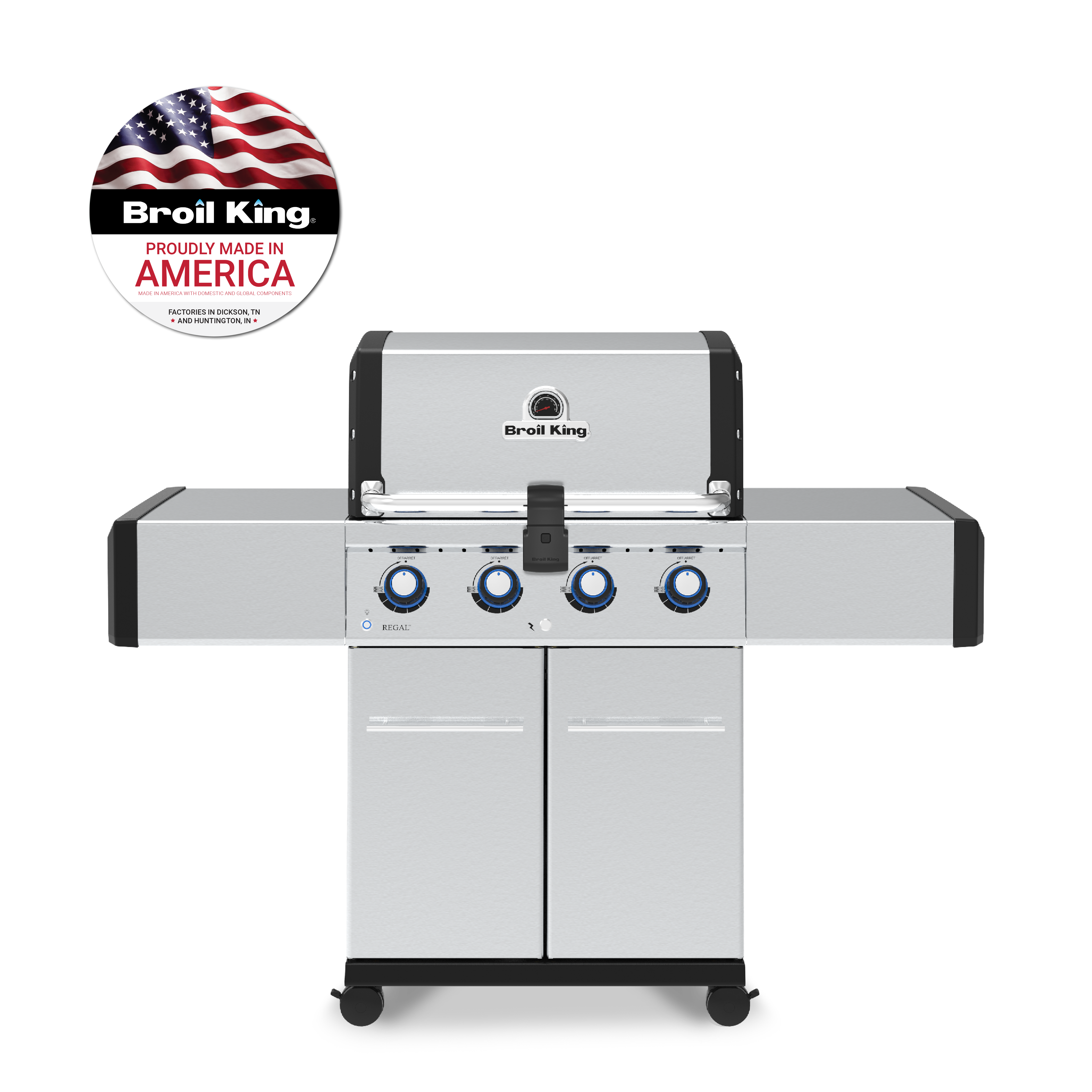 broil-king-regal-s-420-pro-gasgrill-propan-edelstahl-4-brenner image 1