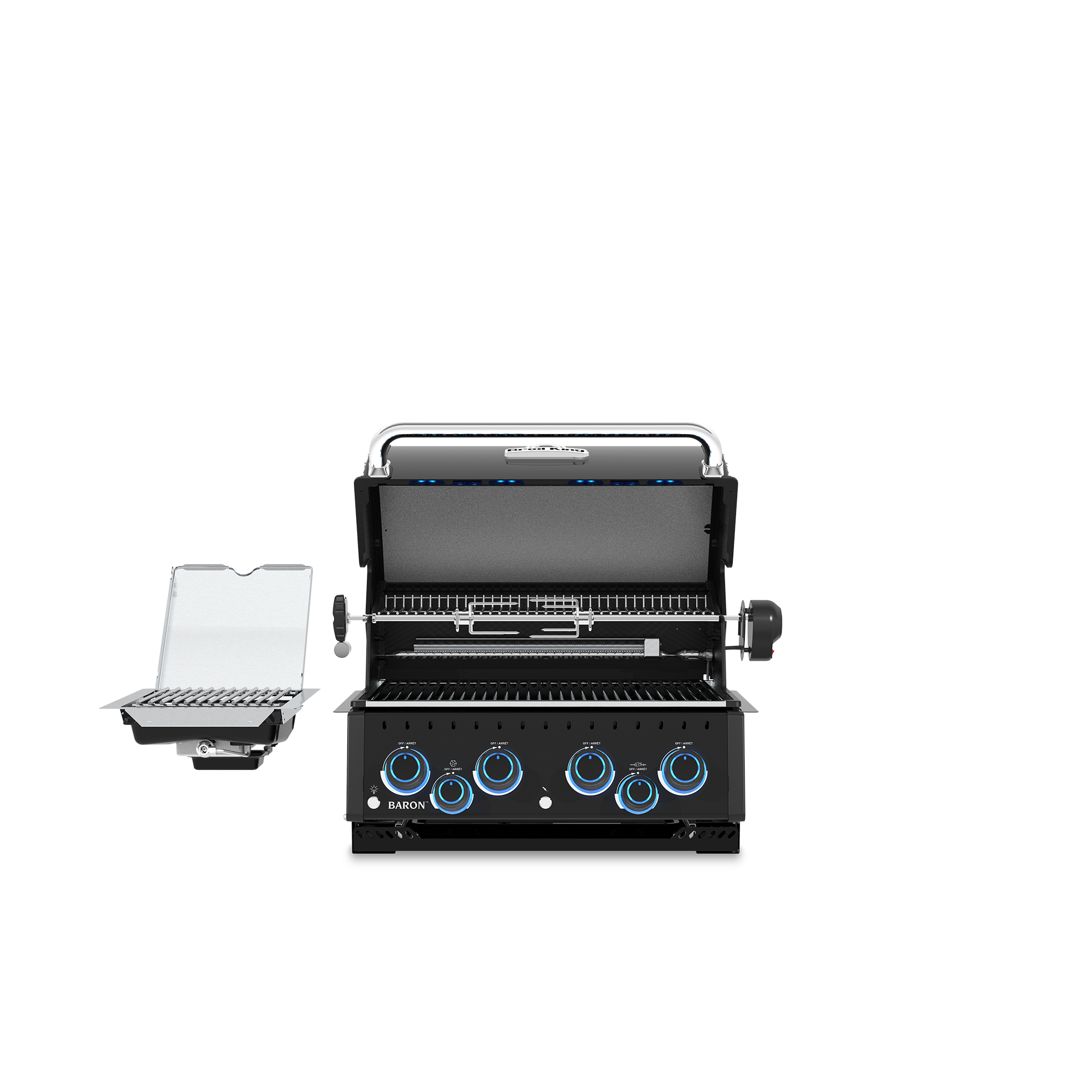 broil-king-baron-490-shadow-ir-einbaugrill-gas-71-cm image 2