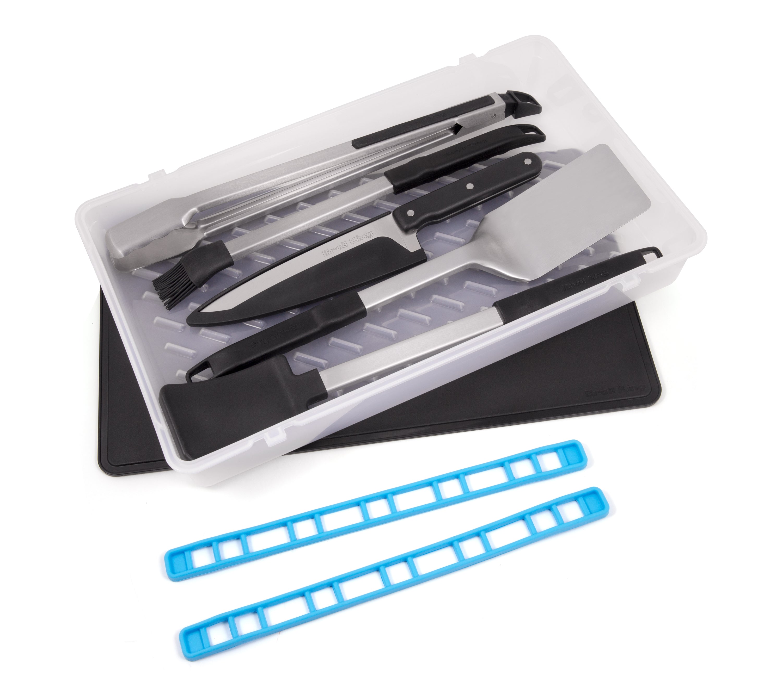 broil-king-porta-chef-grillbesteck-set-5-teilig-mit-schneidebrett image 2