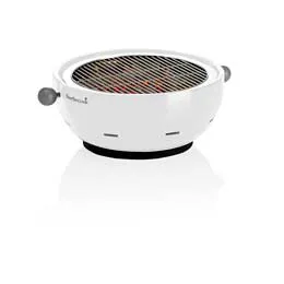 barbecook-carlo-amica-white-holzkohlegrill-wei-kugelgrill image 1