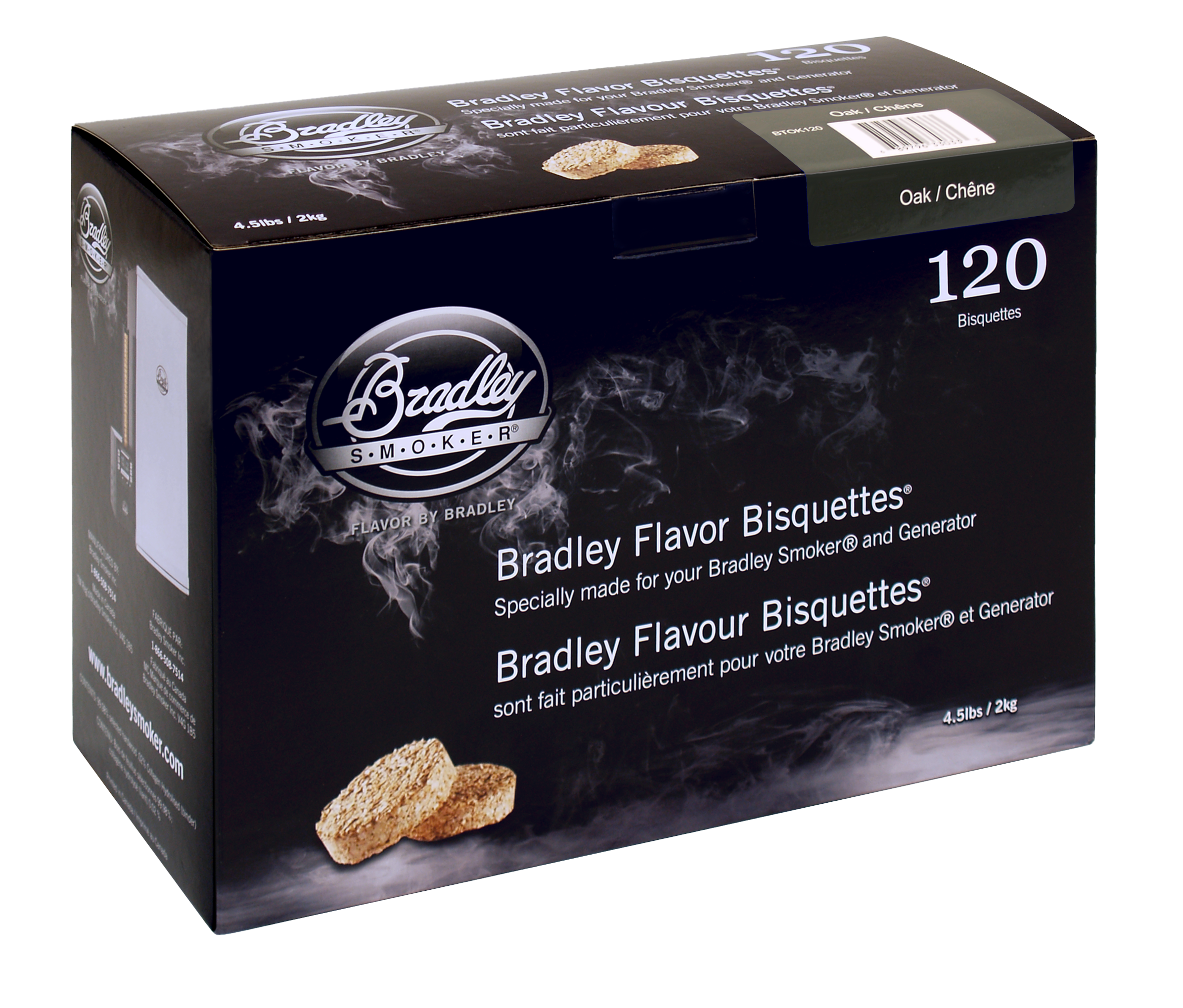 bradley-smoker-oak-bisquettes-48er-pack-r-ucherholz-eiche image 3