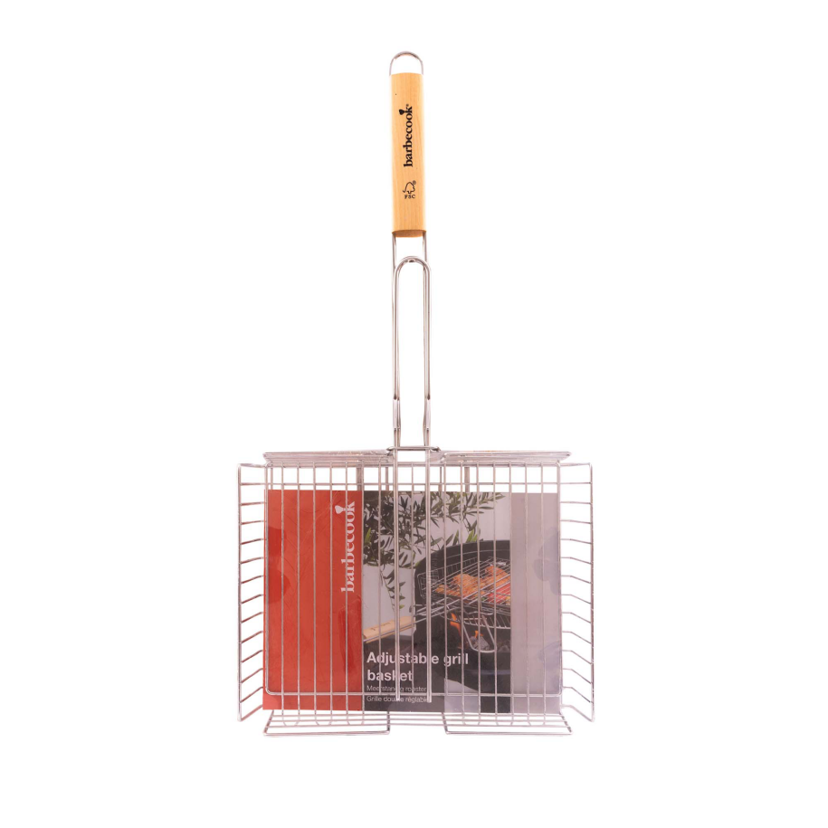barbecook-buddy-doppelgrill-grillrost-mit-holzgriff-fsc image 5