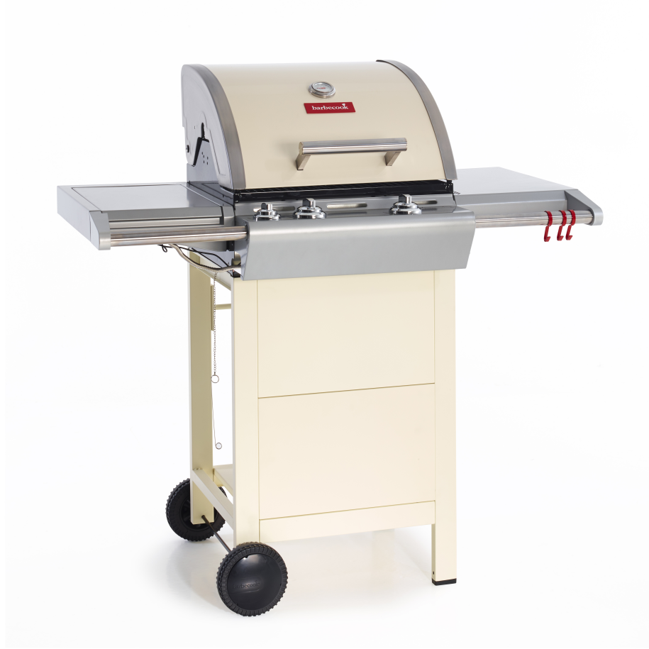 barbecook-impuls-3-0-ceram-grill-snow-holzkohle image 1