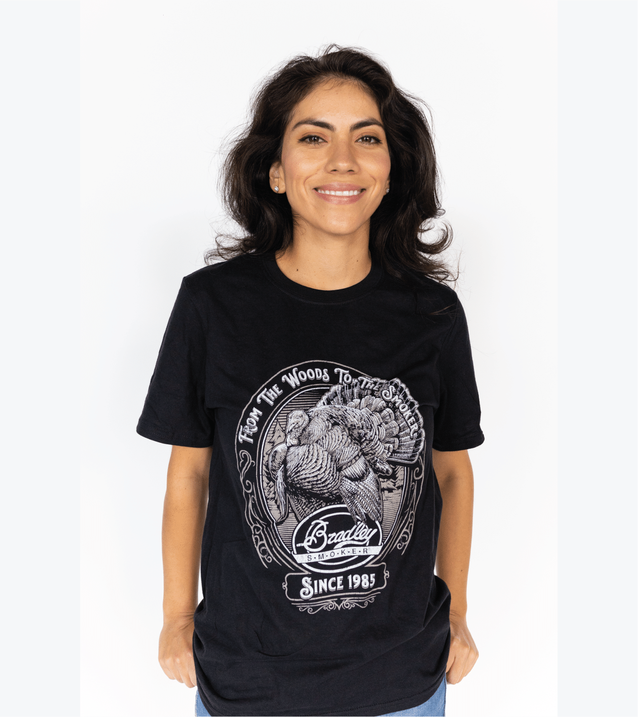 bradley-smoker-turkey-t-shirt-schwarz-gr-e-l-unisex image 3